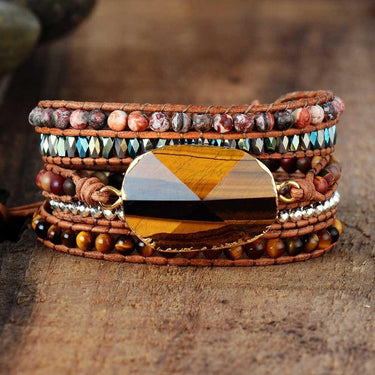 Confident Eye Boho Wrap Bracelet-Your Soul Place